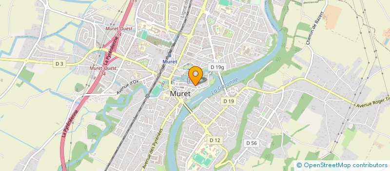 localisation de l'entreprise CABINET SYSTEMIC  MURET