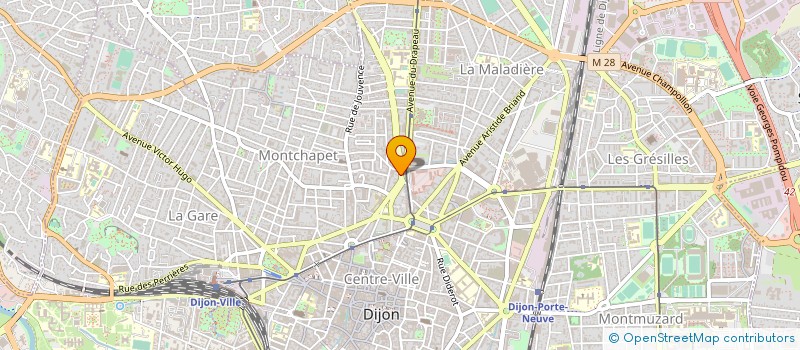 localisation de l'entreprise CABINET T.COLAIACOVO à DIJON