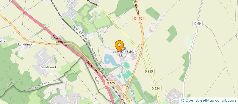 localisation de l'entreprise CABINET TABAGA  CHAMBLY