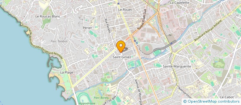 localisation de l'entreprise CABINET TAMMAM à MARSEILLE