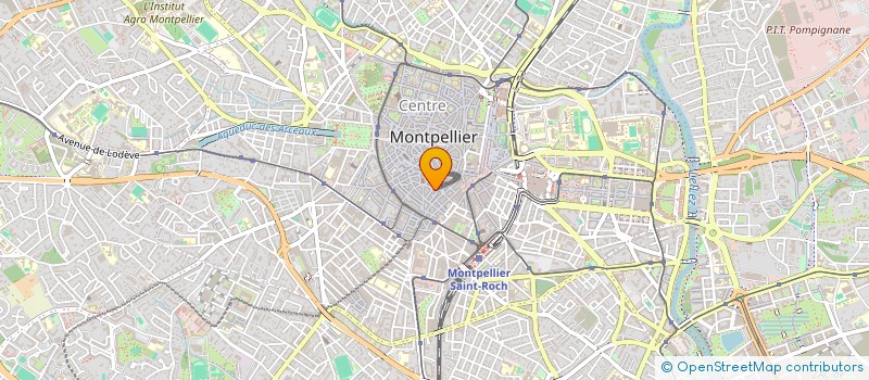 localisation de l'entreprise CABINET TEISSEDRE à MONTPELLIER