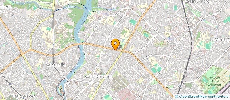 localisation de l'entreprise CABINET TEMPLIER DESFONTAINES à NANTES