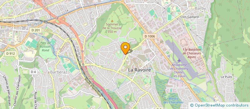 localisation de l'entreprise CABINET TERRAS-NINGRE à LA RAVOIRE