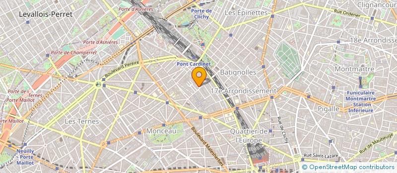 localisation de l'entreprise CABINET THAMIE  PARIS