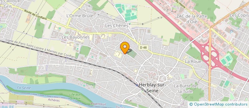 localisation de l'entreprise CABINET THOREX à HERBLAY-SUR-SEINE