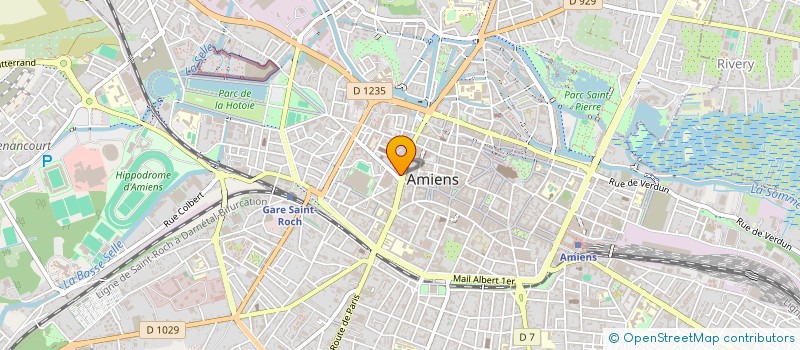localisation de l'entreprise CABINET TISLER VANPOPERINGHE à AMIENS