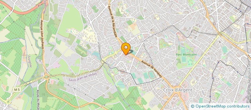 localisation de l'entreprise CABINET TONNON ET ASSOCIES SARL  MONTPELLIER