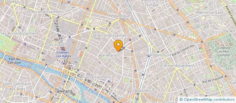 localisation de l'entreprise CABINET TOUATI  PARIS