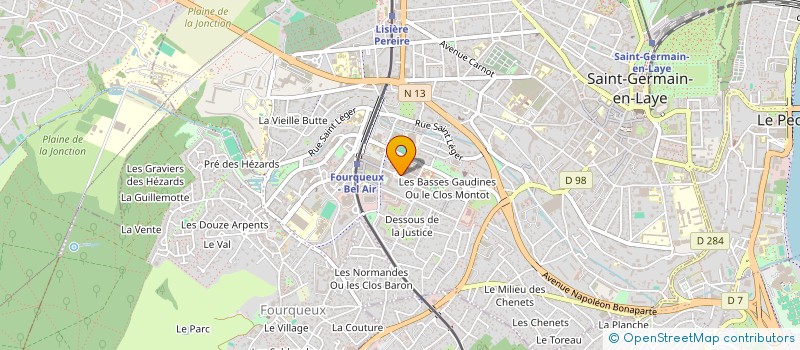 localisation de l'entreprise CABINET TROCELLI à SAINT-GERMAIN-EN-LAYE
