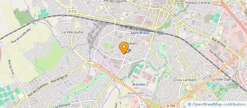 localisation de l'entreprise CABINET URBANIA NANT'IMMO à SAINT-BRIEUC