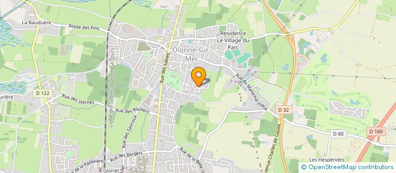 localisation de l'entreprise CABINET VALOR à LES SABLES-D'OLONNE