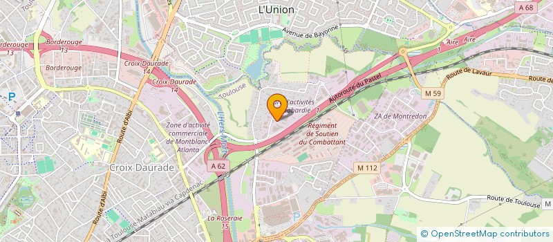 localisation de l'entreprise CABINET VALORIS à TOULOUSE