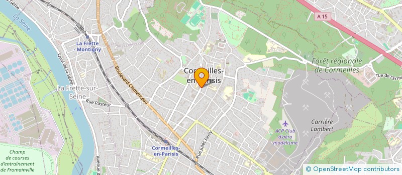 localisation de l'entreprise CABINET VERITE EXPERTISE COMPTABLE à CORMEILLES-EN-PARISIS