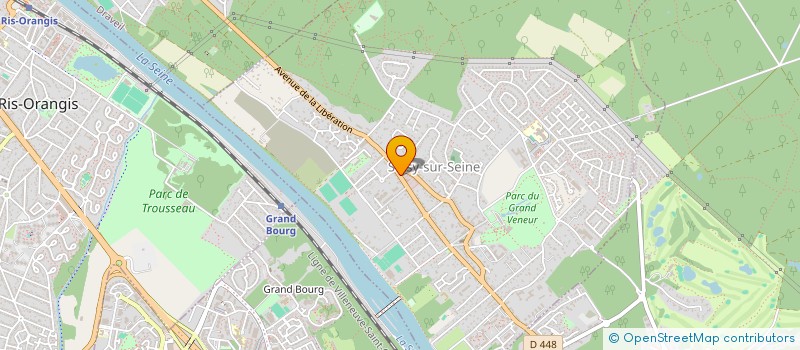 localisation de l'entreprise CABINET VETERINAIRE DES LILAS à SOISY-SUR-SEINE