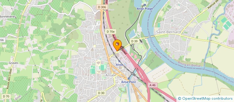 localisation de l'entreprise CABINET VETERINAIRE DU DOCTEUR BIOT-MASSON  QUINCIEUX