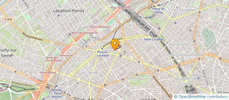localisation de l'entreprise CABINET VEYSSADE-AMPERAL à PARIS