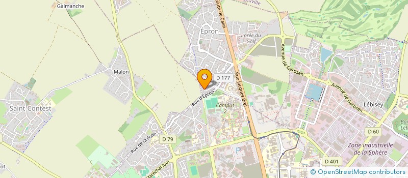 localisation de l'entreprise CABINET VILLONS  EPRON