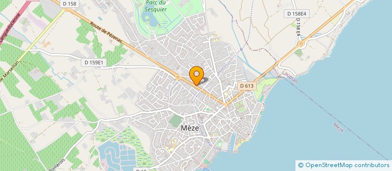 localisation de l'entreprise CABINET VIUDEZ SOUBEIRAN à MEZE