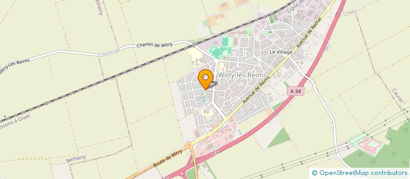 localisation de l'entreprise CABINET WITRY INFIRMIERS  WITRY-LES-REIMS