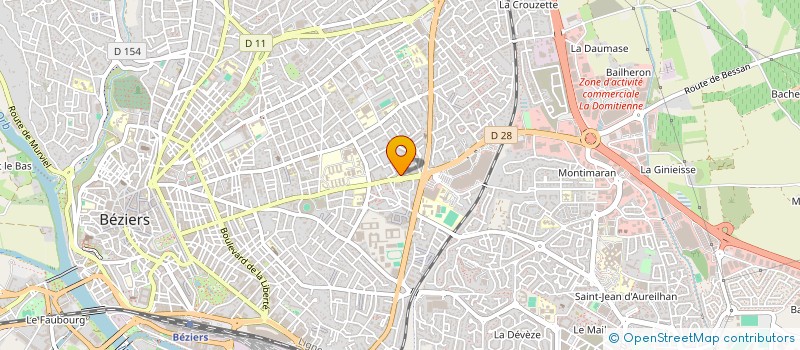 localisation de l'entreprise CABINET YILDIRIM à BEZIERS