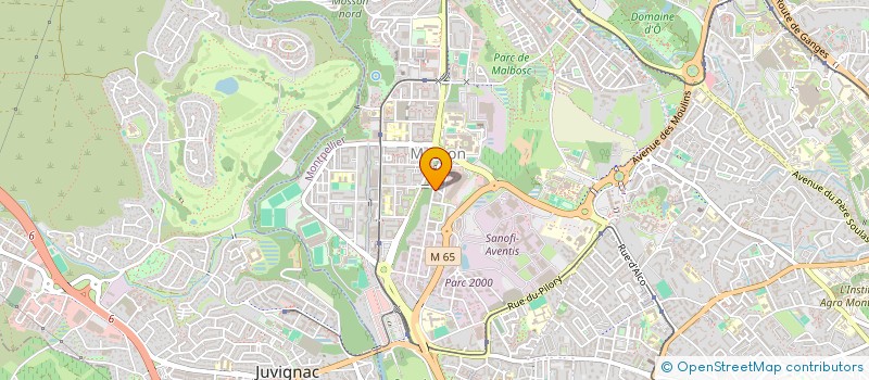 localisation de l'entreprise CABINET ZEROUATI à MONTPELLIER