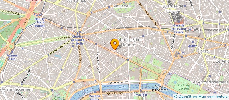 localisation de l'entreprise CABINEX  PARIS