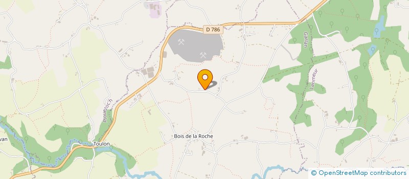 localisation de l'entreprise CABIOCH à GARLAN
