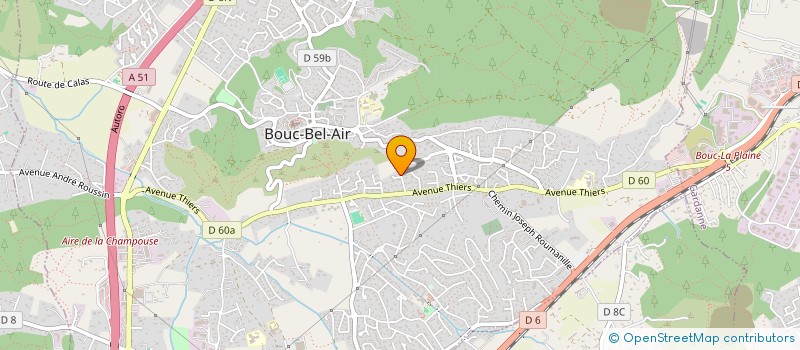 localisation de l'entreprise CABIROL à BOUC-BEL-AIR
