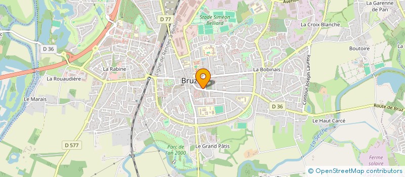localisation de l'entreprise CABIZ HOLDING  BRUZ