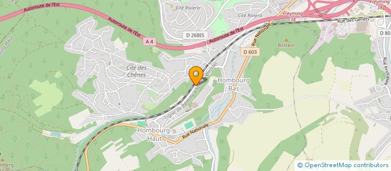 localisation de l'entreprise CABKOL à HOMBOURG-HAUT