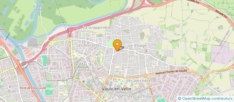 localisation de l'entreprise CABLAC RHONE ALPES  VAULX-EN-VELIN