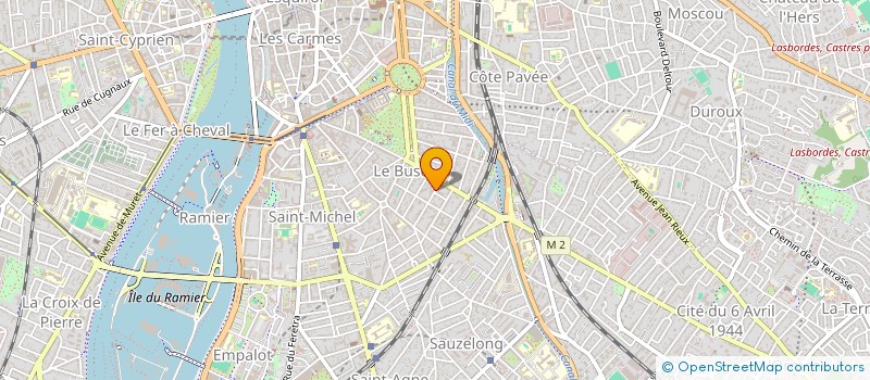 localisation de l'entreprise CABLAG à TOULOUSE