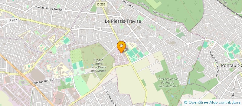 localisation de l'entreprise CABLAGE TEST ELECTRONIQUE à LE PLESSIS-TREVISE