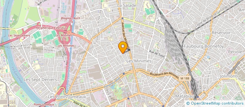 localisation de l'entreprise CABLE à TOULOUSE