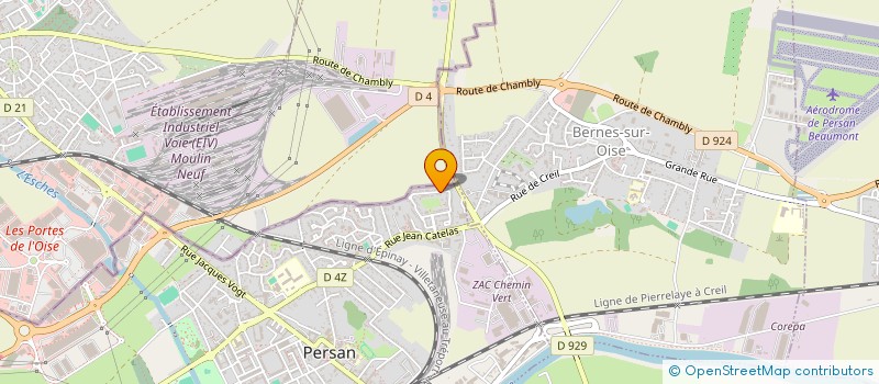 localisation de l'entreprise CABLE&CO  PERSAN