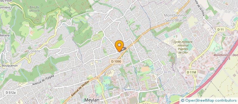 localisation de l'entreprise CABLE ET ARCHITECTURE à MEYLAN