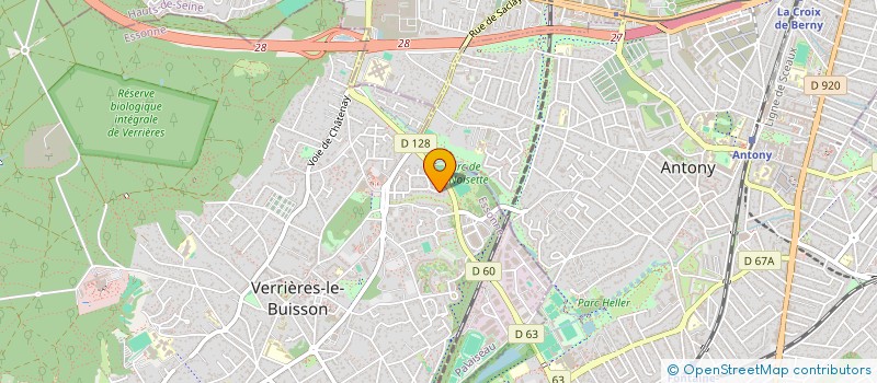 localisation de l'entreprise CABLE SYSTEM à VERRIERES-LE-BUISSON