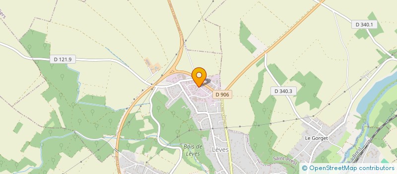 localisation de l'entreprise CABLELEC à LEVES