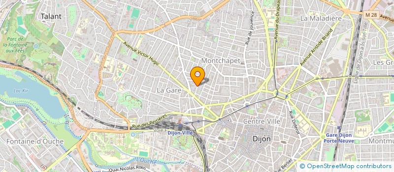 localisation de l'entreprise CABLIN LS à DIJON