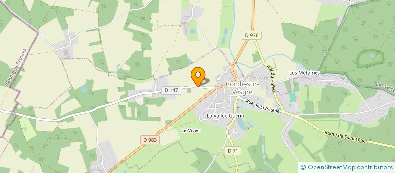 localisation de l'entreprise CABLINFO  CONDE-SUR-VESGRE