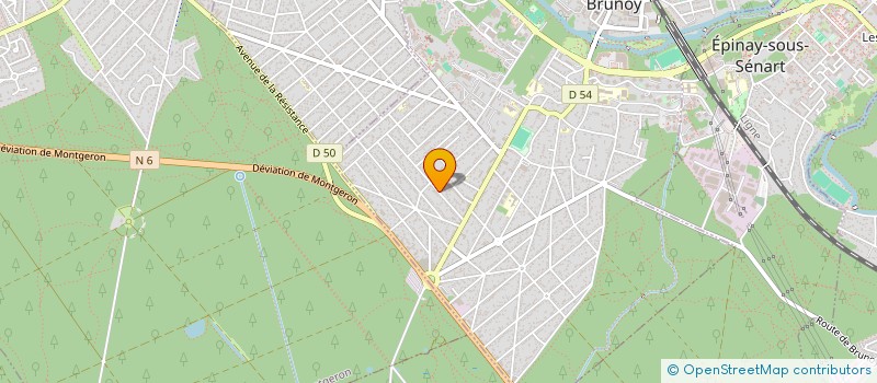 localisation de l'entreprise CABLO METAL  BRUNOY