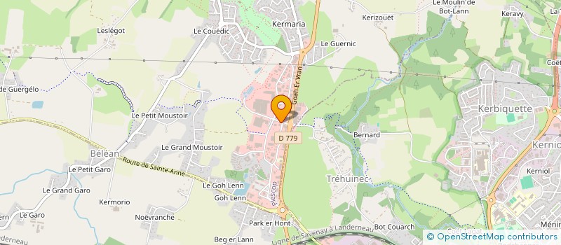 localisation de l'entreprise CABMCS  PLESCOP