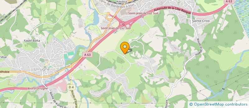 localisation de l'entreprise CABMED-ETANG  URRUGNE