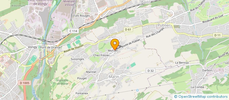 localisation de l'entreprise CABO CATOCHE  MARIN