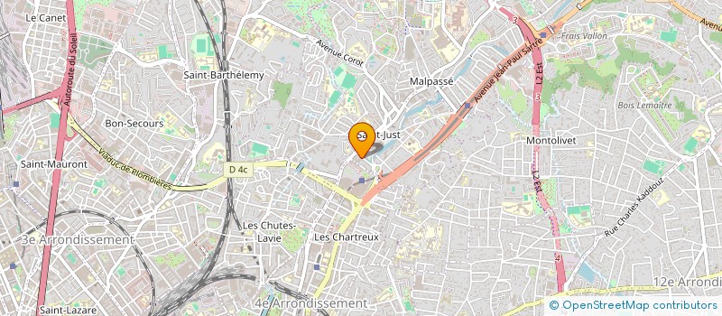 localisation de l'entreprise CABO REVOLUSON à MARSEILLE