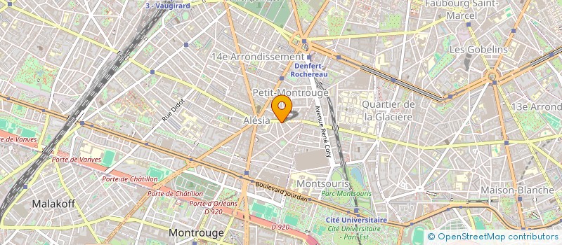 localisation de l'entreprise CABOD  PARIS