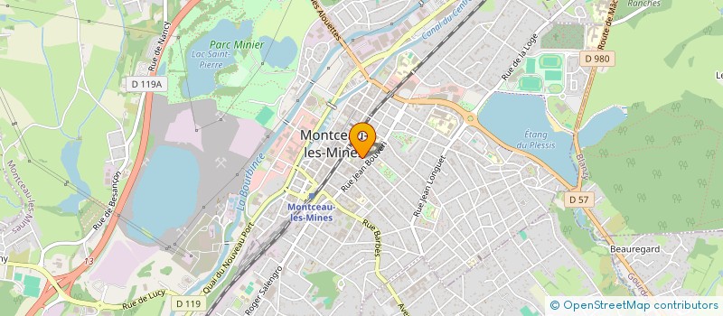 localisation de l'entreprise CABOIS S.A. ROBINETTERIE INDUSTRIELLE à MONTCEAU-LES-MINES