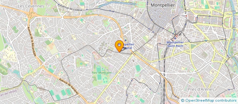 localisation de l'entreprise CABOMUNDO CAP MONDE à MONTPELLIER