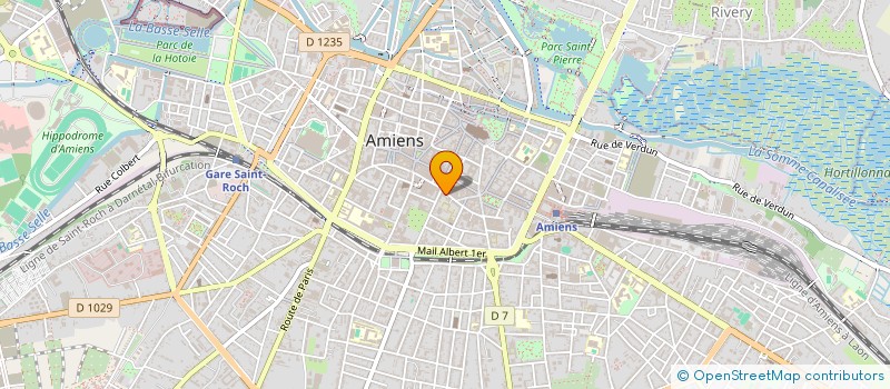 localisation de l'entreprise CABON ET PINET à AMIENS