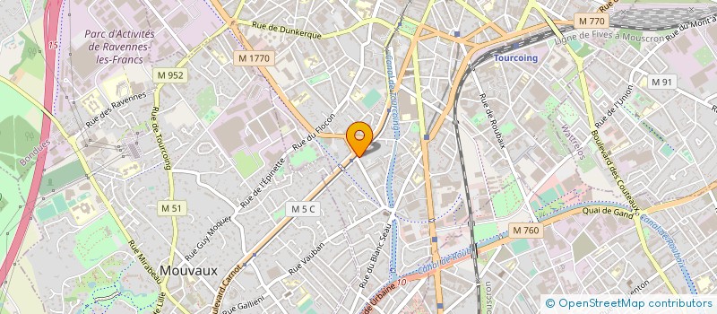 localisation de l'entreprise CABOOST GROUPE à MARCQ-EN-BARŒUL